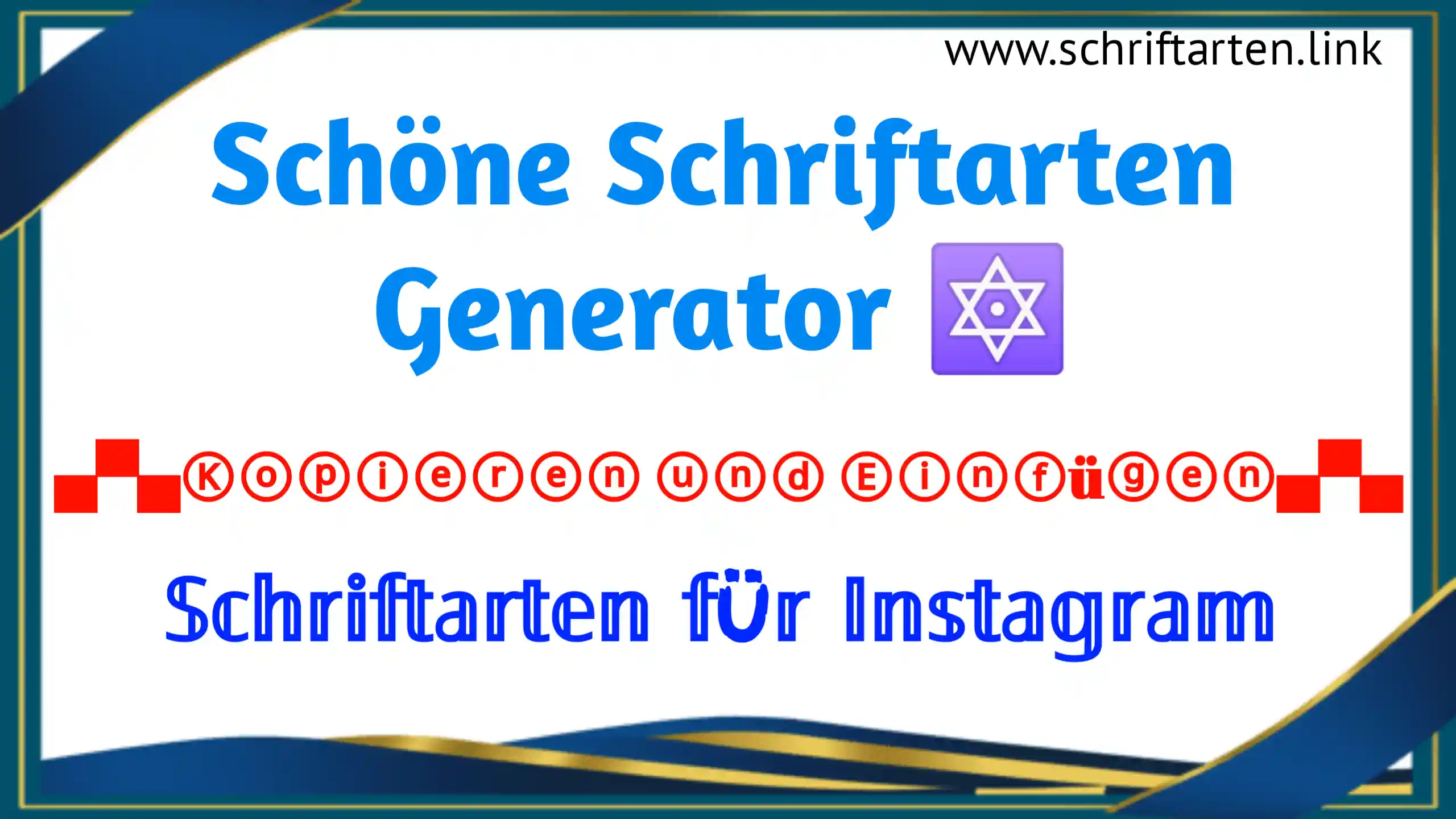 schriftarten zum kopieren